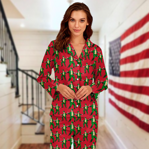 Personalized Trump ST Patrick's Day Dancing Pajamas Gifts For Trump Lovers N304 HO82 65602