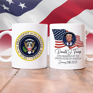 Trump’s Path to Glory - Celebrate Life on Inauguration Day White Mug LM32 65203