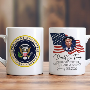 Trump’s Path to Glory - Celebrate Life on Inauguration Day White Mug LM32 65203