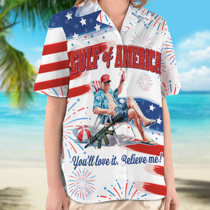 Trump's Gulf of America Comeback Tour: Join In Hawaii Shirt LM32 65297