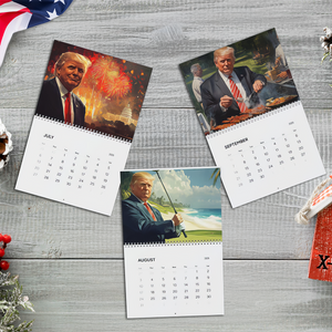 Trump 2025 Wall Calendar Funny Gift Trump Gift N369 LM32 65069