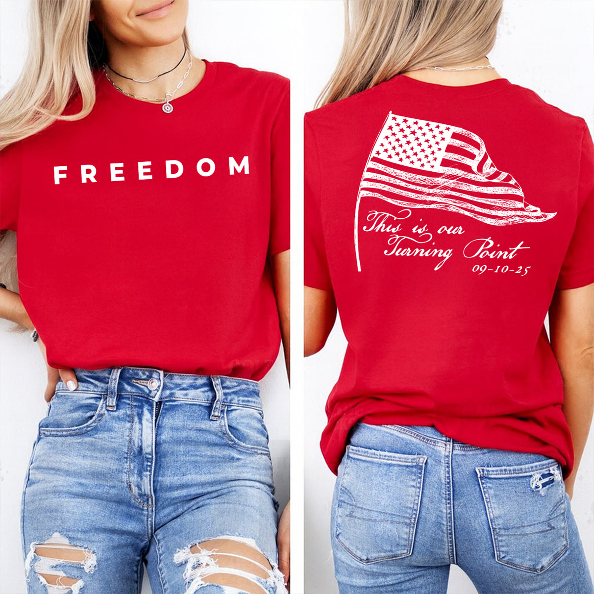 This Is Our Turning Point Charlie Kirk Shirt HA75 64616