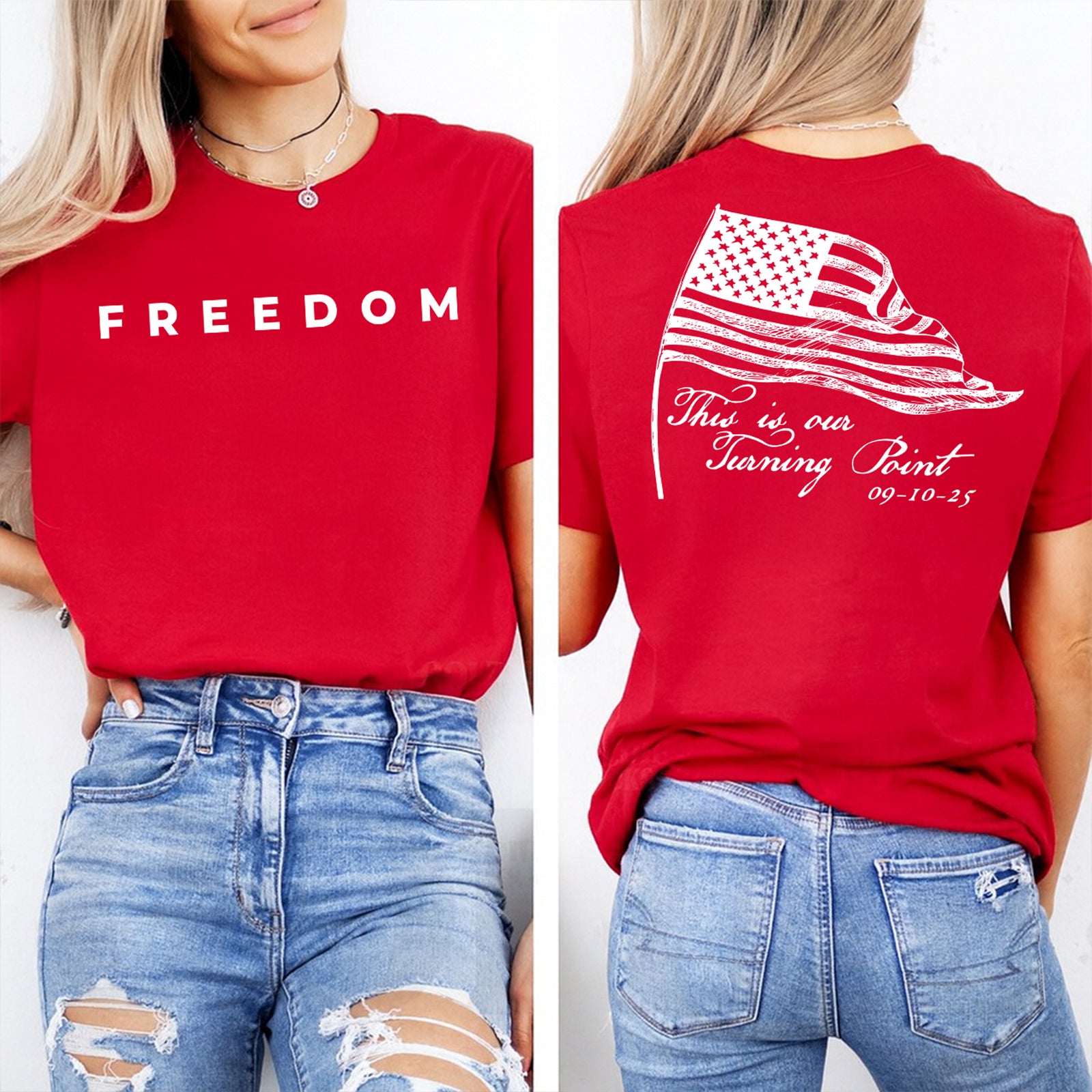 This Is Our Turning Point Charlie Kirk Shirt HA75 64616