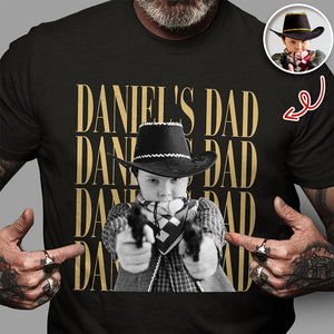 Personalized Vintage Photo Dad, Mom Comfort Shirt HA75 921446