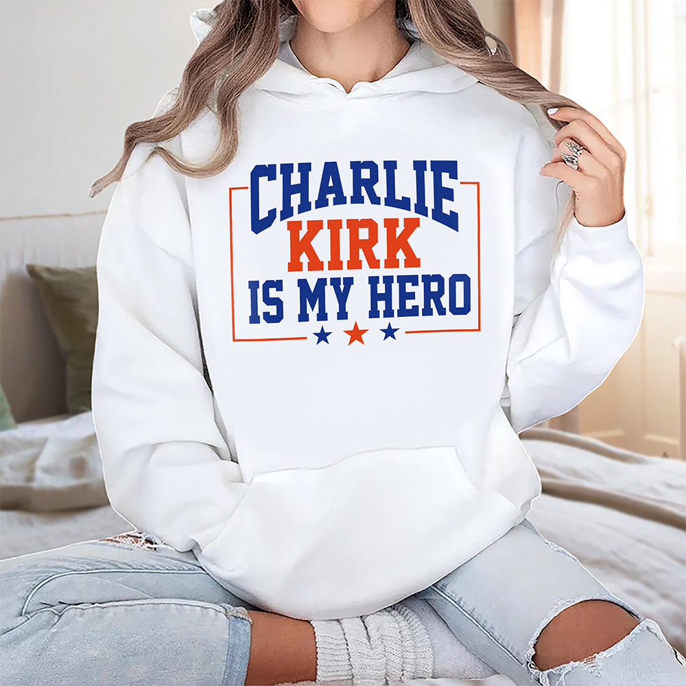 Charlie Kirk Is My Hero Bright Shirt TH10 64419
