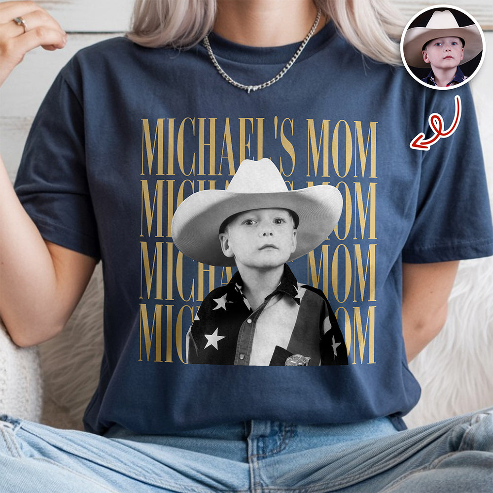 Personalized Vintage Photo Mom Dad Grandma Grandpa Family Comfort Shirt HA75 921360