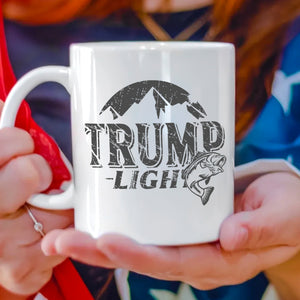 Custom Trump Light Fishing Lovers White Mug HO82 65464