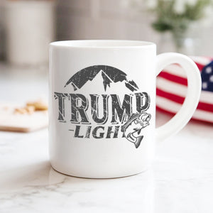 Custom Trump Light Fishing Lovers White Mug HO82 65464