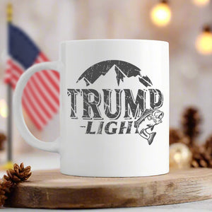 Custom Trump Light Fishing Lovers White Mug HO82 65464