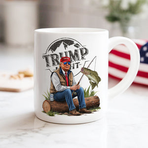 Trump Light Fishing Lovers Gift White Mug HO82 65486