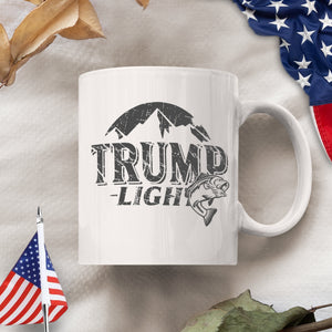 Custom Trump Light Fishing Lovers White Mug HO82 65464