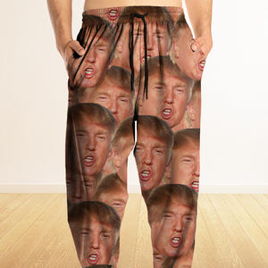 Custom Funny Trump Face Sweatpants HO82 65430