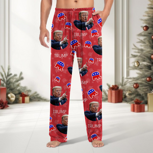 Custom Trump Portrait Christmas Gift Sweatpants HO82 65446