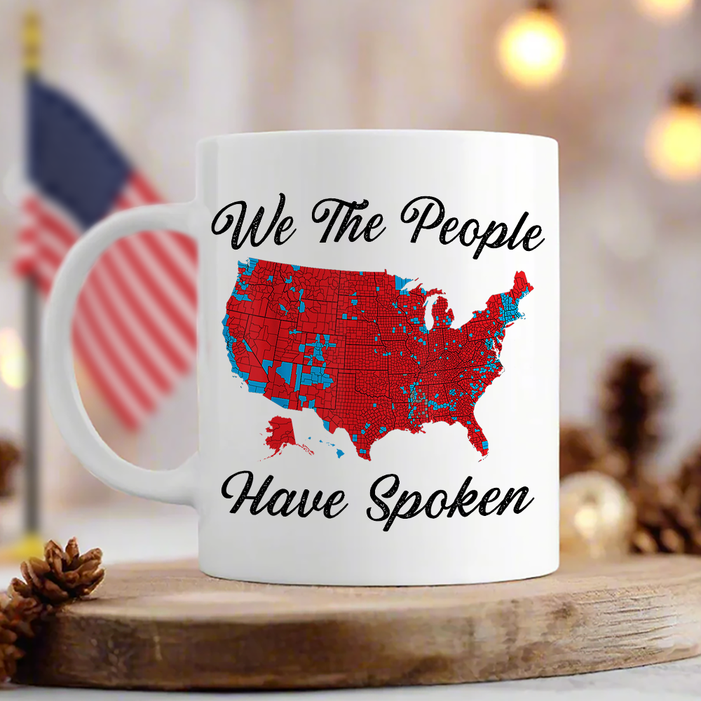 We The People Have Spoken White Mug HA75 63994