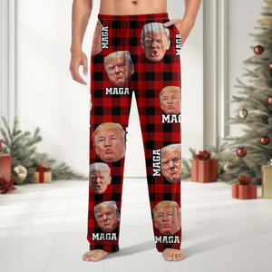 Custom Trump Photo Trump MAGA Sweatpants Funny Gift HA75 67190