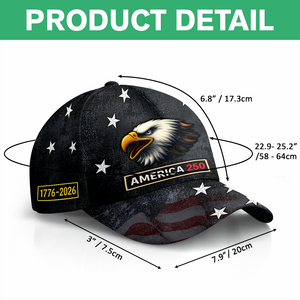 America 250 Years of Freedom Classic Cap CH07 896980