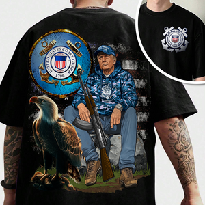 Custom Military Trump Back And Front Shirt N369 HA75 63932