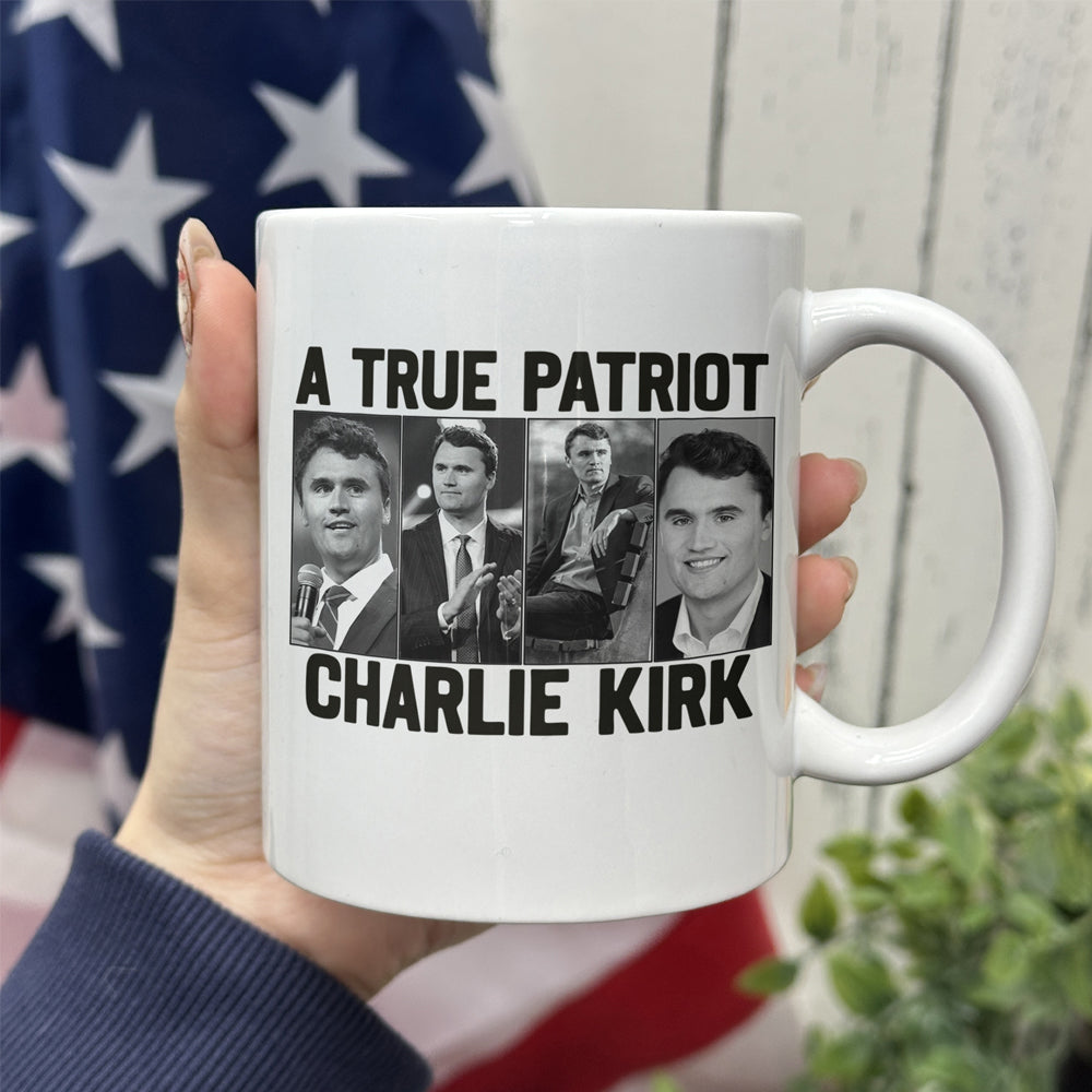 Justice for Charlie Kirk - Prayers Up for Charlie White Mug HA75 64488