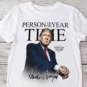 Trump's Time Person of the Year Bright Shirt HA75 64204