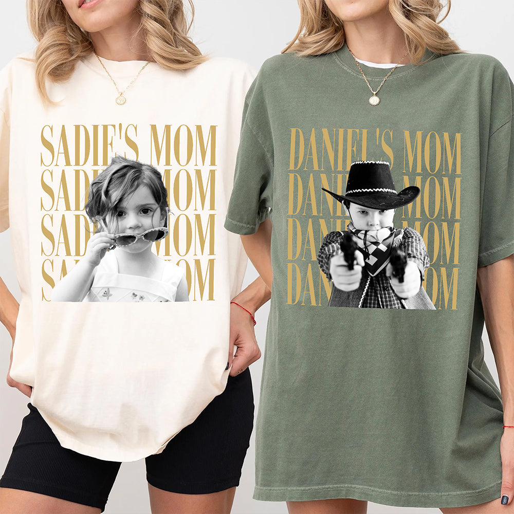 Personalized Vintage Photo Mom Dad Grandma Grandpa Family Comfort Shirt HA75 921360