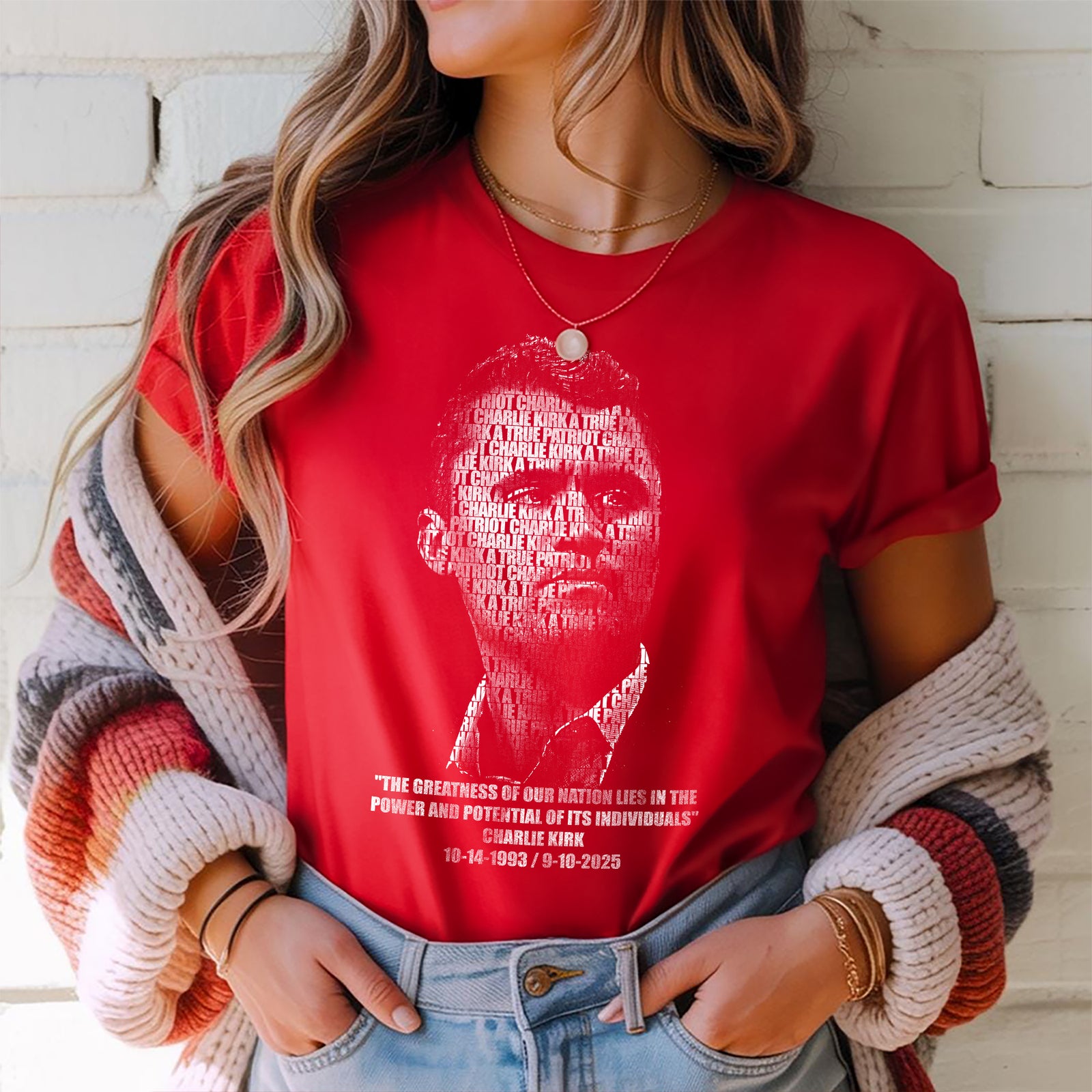 American Patriot - Prayers Up for Charlie Dark Shirt HA75 644112