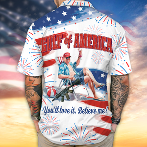 Trump's Gulf of America Comeback Tour: Join In Hawaii Shirt LM32 65297