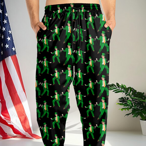 Personalized Trump St Patrick's Day Dancing Sweatpants Gift For Trump Lovers N304 HO82 65600