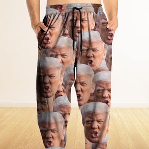 Custom Funny Trump Face Sweatpants HO82 65430