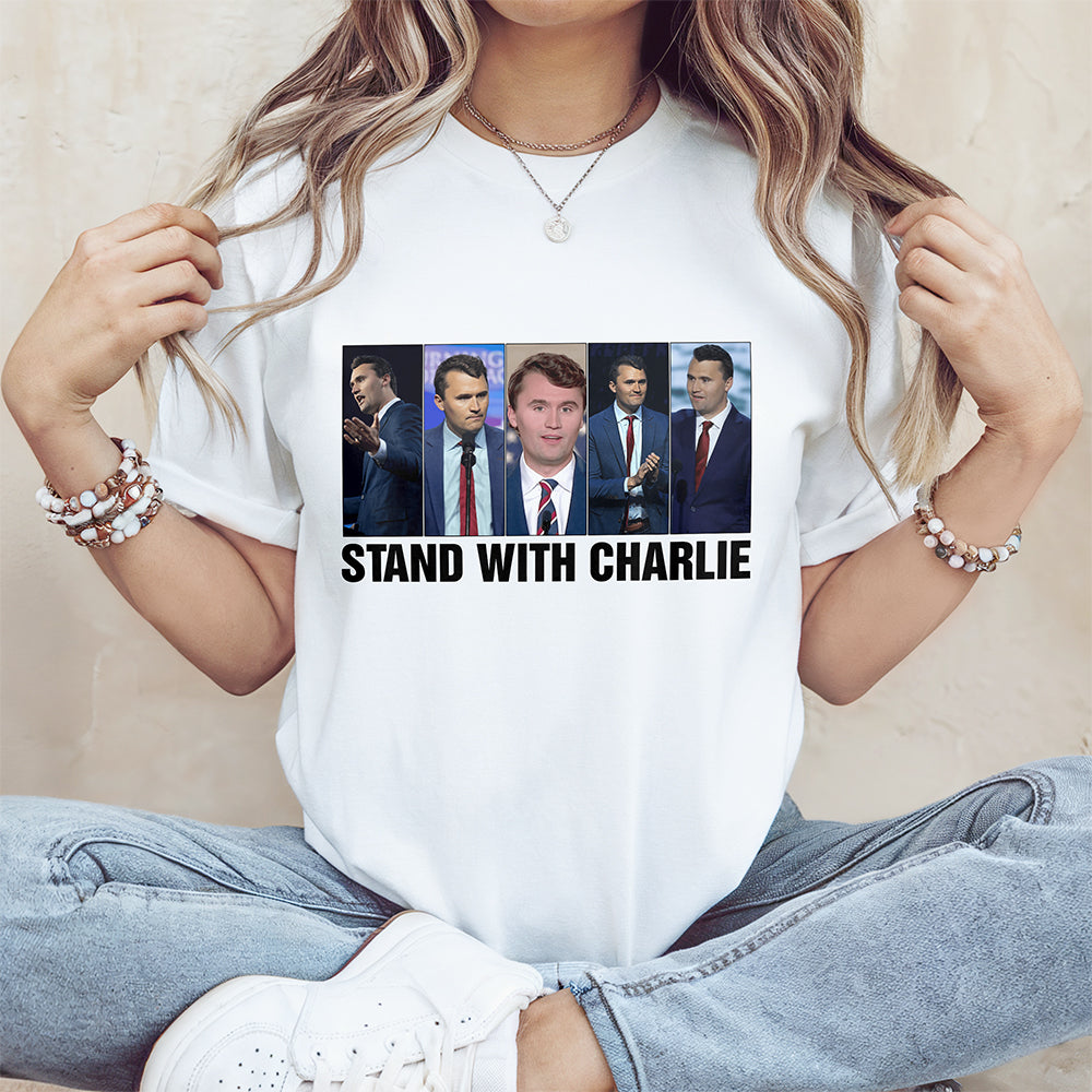 Stand With Charlie Kirk Bright Shirt TH10 64445
