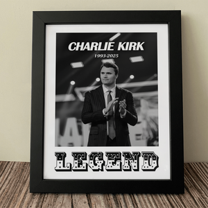 Charlie Kirk Legend Picture Frame TH10 64465