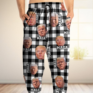 Custom Trump Photo Trump MAGA Sweatpants Funny Gift HA75 67190