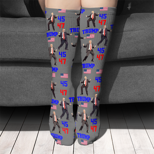 Trump - Embrace Success with a Little Bit of Crazy Socks N369 HA75 64088