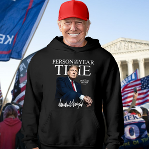 Trump's Time Person of the Year Dark Shirt HA75 64202