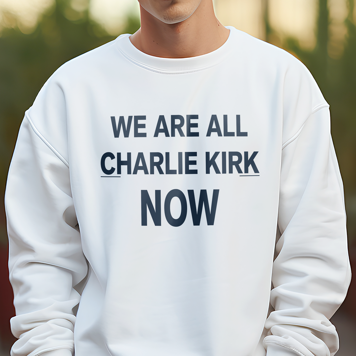 We Are All Charlie Kirk Now Memorial Bight Shirt LM32 65705