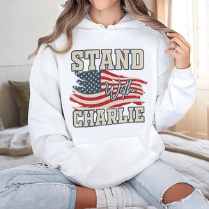 Stand With Charlie Kirk Bright Shirt TH10 64431