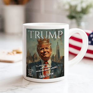 Donald Trump - Long Live The King White Mug LM32 65311