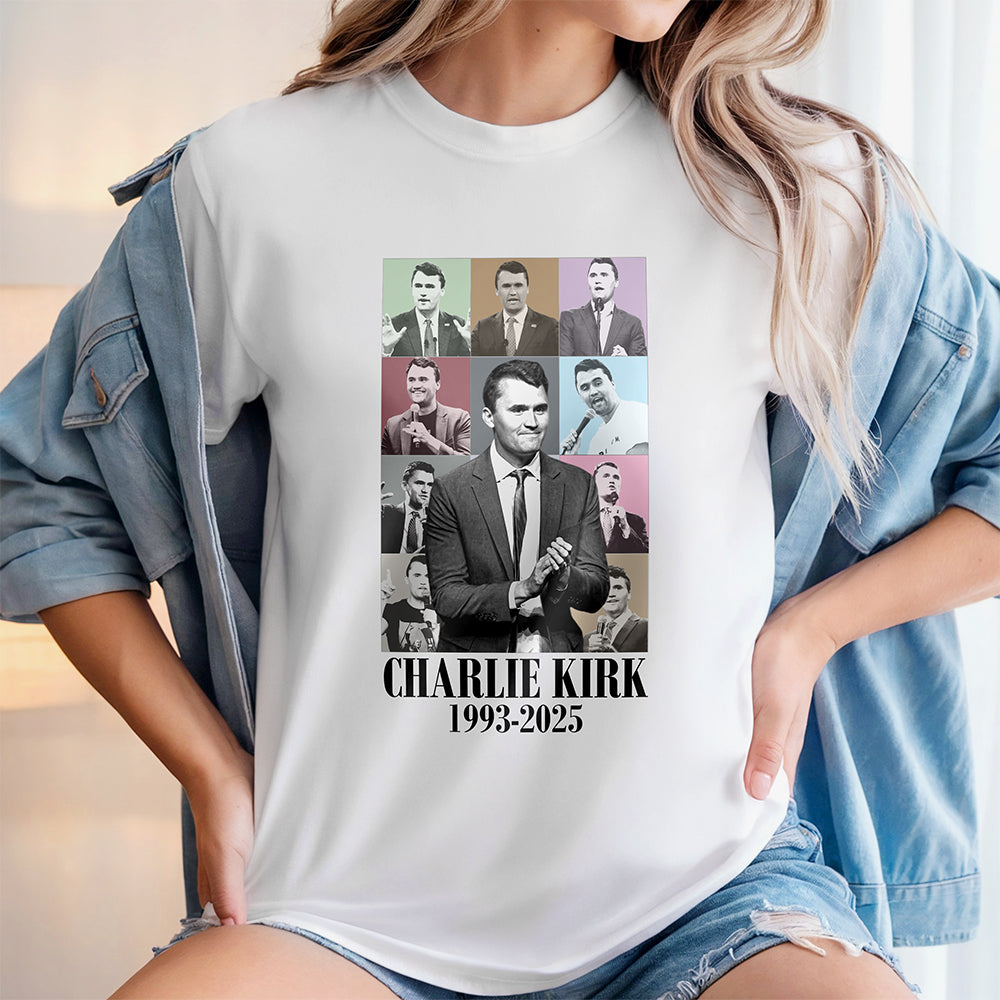 Charlie Kirk 1993 2025 RIP America’s Hero Bright Shirt CH07 67488