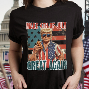 Make 4th Of July Great Again Trump Dark Shirt HO82 65730