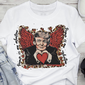 Funny Trump Leopard Valentine Bright Shirt LM32 65229