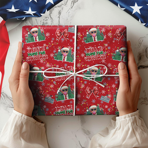 Coquette Bow Trump Christmas Wrapping Paper For Christmas Gift HA75 64142