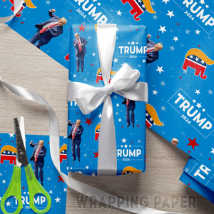 Trump Victory Dance Wrapping Paper For Christmas Gift HA75 64070