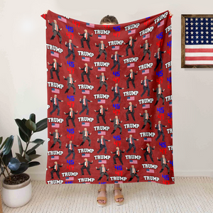 Trump - Embrace Success with a Little Bit of Crazy Blanket HA75 64168