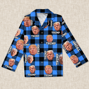 Donald Trump Photo For Christmas Flannel Pajamas TH10 64091