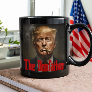 The Donfather Donald Trump Black Mug TH10 64267