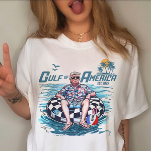 Funny Trump Gulf of America Beach MAGA Bright Shirt LM32 65357