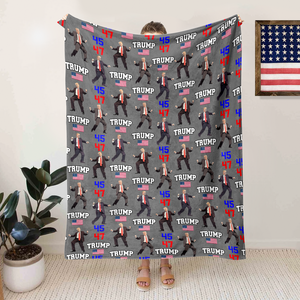 Trump - Embrace Success with a Little Bit of Crazy Blanket HA75 64168