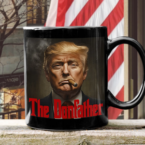 The Donfather Donald Trump Black Mug TH10 64267