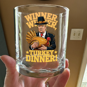 Winner Winner Turkey Dinner Whiskey Glass TH10 64185