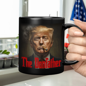 The Donfather Donald Trump Black Mug TH10 64267