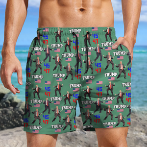 Trump - Embrace Success with a Little Bit of Crazy Beach Short HA75 64164